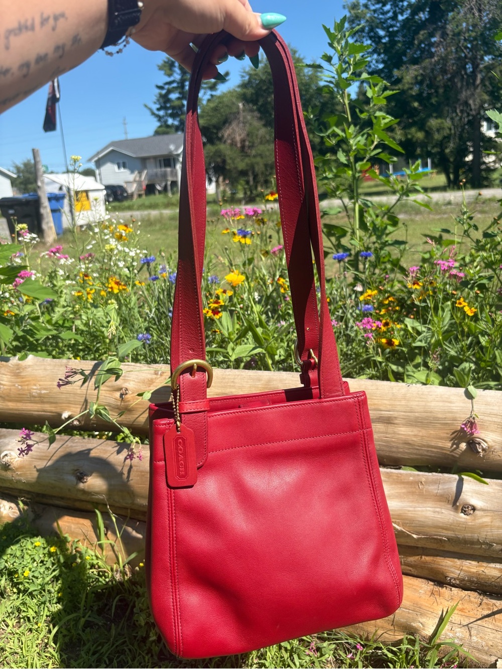 1998 Vintage Coach Waverly SoHo Buckle Bag❤️